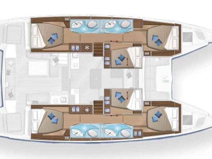 NOMAD II - yacht layout