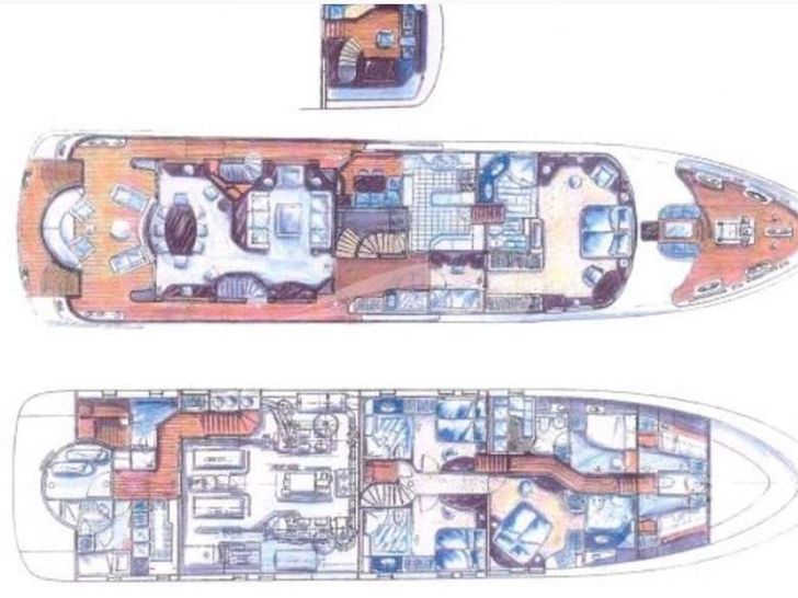 XANADU - Moonen 110,yacht layout