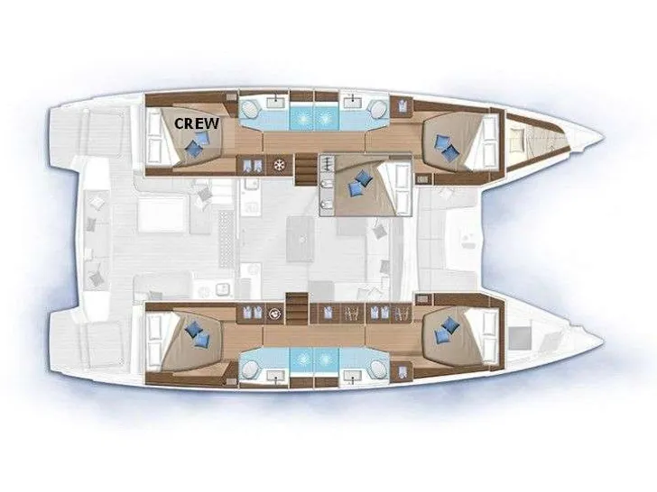 Yacht layout