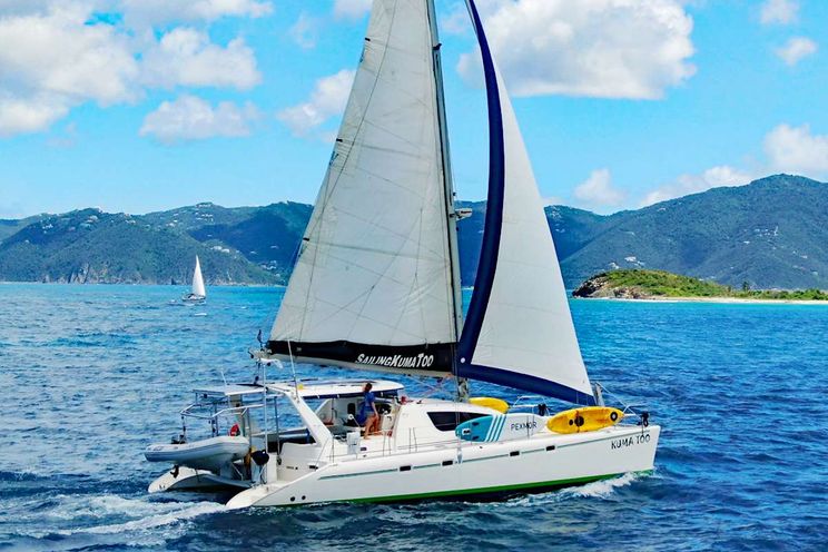 Charter Yacht KUMA TOO - Leopard 47 - 3 Cabins - Tortola - Anegada - Virgin Gorda - BVI - Caribbean