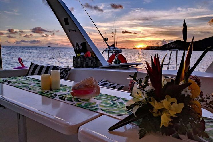 Charter Yacht KUMA TOO - Leopard 47 - 3 Cabins - Tortola - Anegada - Virgin Gorda - BVI - Caribbean