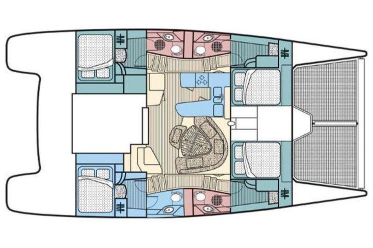 Layout for KUMA TOO Leopard 47 - layout