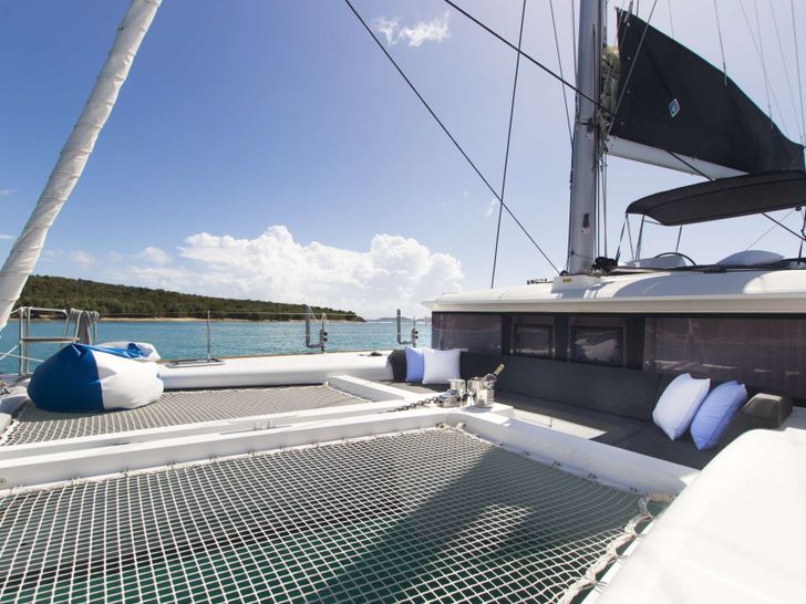 RAPSCALLION - Lagoon 450,bow trampolines RAPSCALLION - Lagoon 450,bow trampolines