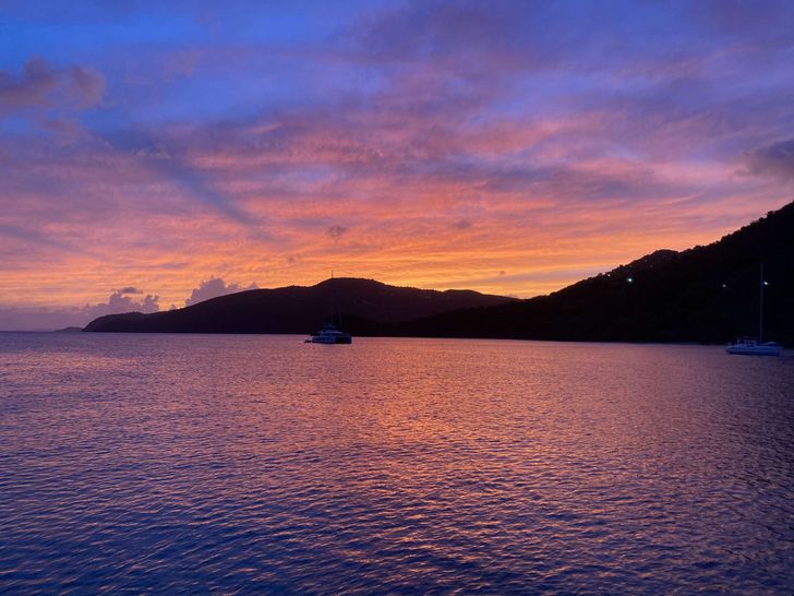 DREAMCATCHER - Lagoon 47,anchored under the sunset DREAMCATCHER - Lagoon 47,anchored under the sunset