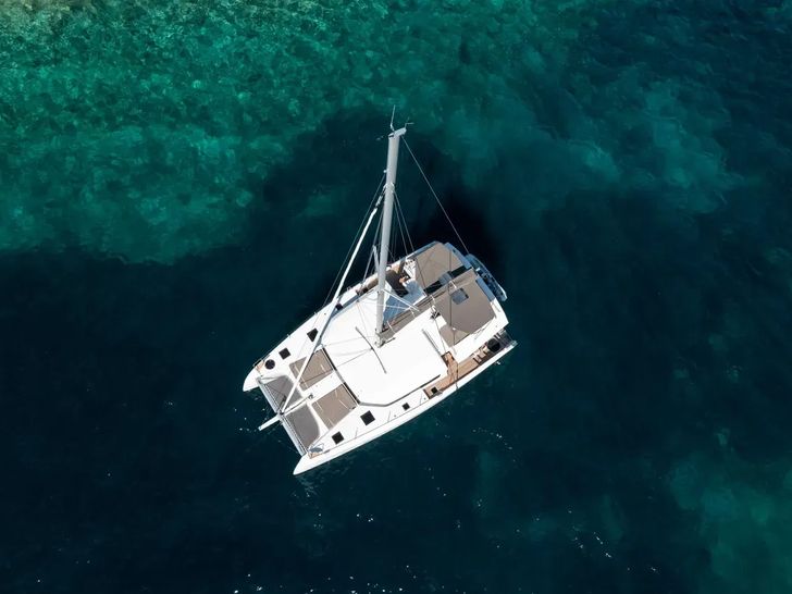DUFOUR 48 CARAMARAN - Aerial View DUFOUR 48 CARAMARAN - Aerial View