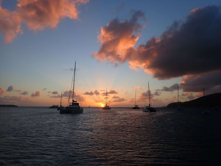 Picture perfect sunset
