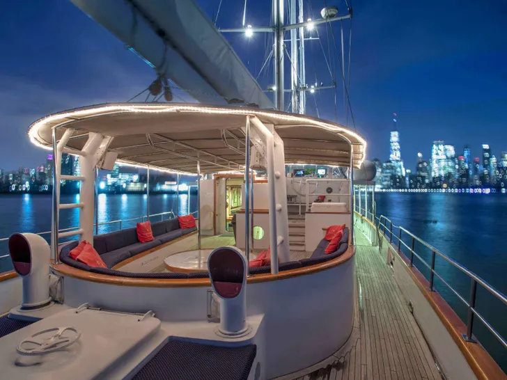ARABELLA Palmer Johnson 157 Aft Deck ARABELLA Palmer Johnson 157 Aft Deck