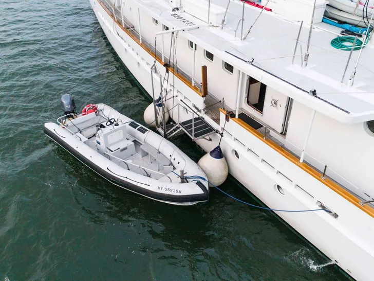 ARABELLA Palmer Johnson 157 Tender launch ARABELLA Palmer Johnson 157 Tender launch