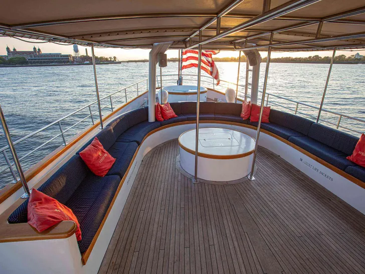 ARABELLA Palmer Johnson 157 Aft Deck ARABELLA Palmer Johnson 157 Aft Deck