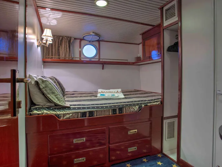 ARABELLA Palmer Johnson 157 Master Cabin ARABELLA Palmer Johnson 157 Master Cabin