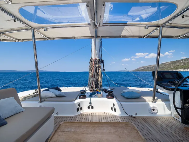 SOLITAIRE Sunreef 50 - flybridge SOLITAIRE Sunreef 50 - flybridge
