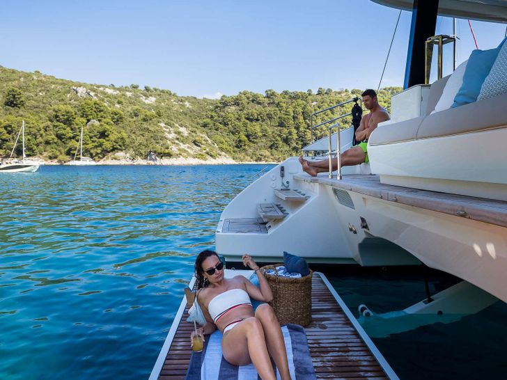 SOLITAIRE Sunreef 50 - stern SOLITAIRE Sunreef 50 - stern