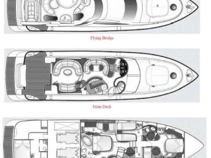 MEDUSA - yacht layout