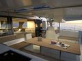 ABUNDANCE Fountaine Pajot Helia 44 - aft deck dining area ABUNDANCE Fountaine Pajot Helia 44 - aft deck dining area
