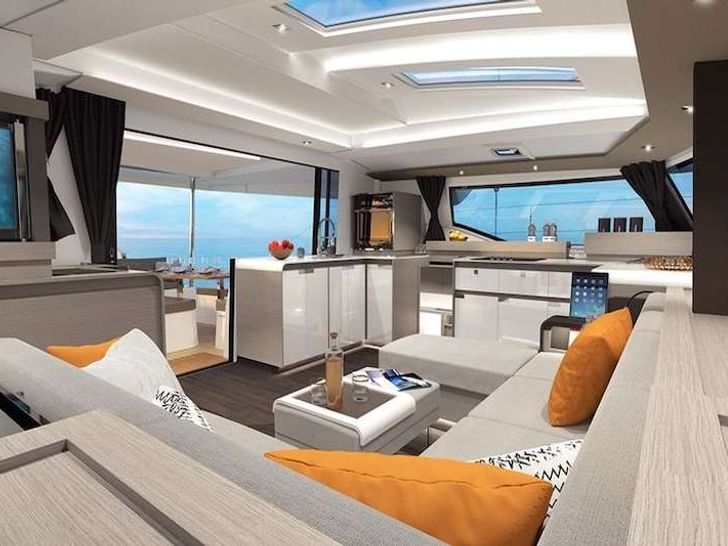Salon and Galley Salon and Galley