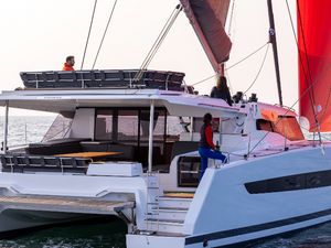 ELEONORE ET LES GARÇONS - Fountaine Pajot Aura 51 - French Riviera - Cannes - St Tropez - Antibes ELEONORE ET LES GARÇONS - Fountaine Pajot Aura 51 - French Riviera - Cannes - St Tropez - Antibes