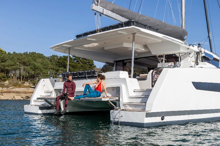 Charter Yacht ELEONORE ET LES GARÇONS - Fountaine Pajot Aura 51 - French Riviera - Cannes - St Tropez - Antibes