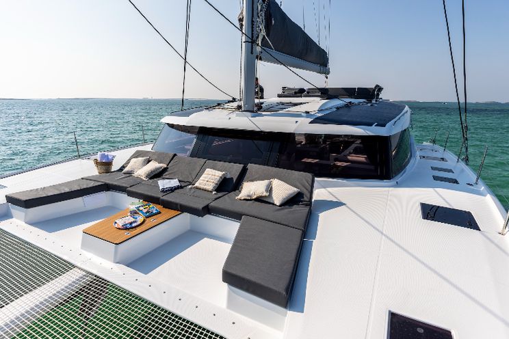 Charter Yacht ELEONORE ET LES GARÇONS - Fountaine Pajot Aura 51 - French Riviera - Cannes - St Tropez - Antibes