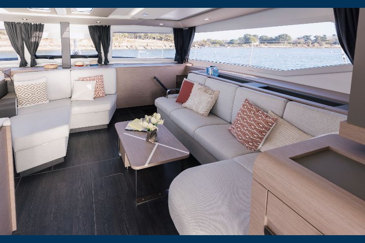 Charter Yacht ELEONORE ET LES GARÇONS - Fountaine Pajot Aura 51 - French Riviera - Cannes - St Tropez - Antibes