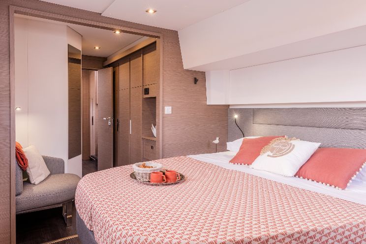 Charter Yacht ELEONORE ET LES GARÇONS - Fountaine Pajot Aura 51 - French Riviera - Cannes - St Tropez - Antibes