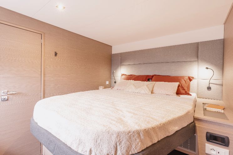 Charter Yacht ELEONORE ET LES GARÇONS - Fountaine Pajot Aura 51 - French Riviera - Cannes - St Tropez - Antibes