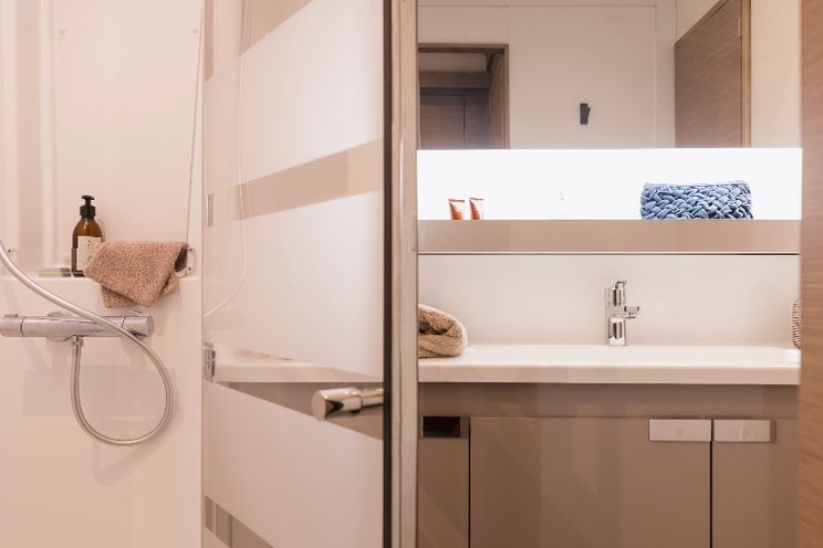 Charter Yacht ELEONORE ET LES GARÇONS - Fountaine Pajot Aura 51 - French Riviera - Cannes - St Tropez - Antibes