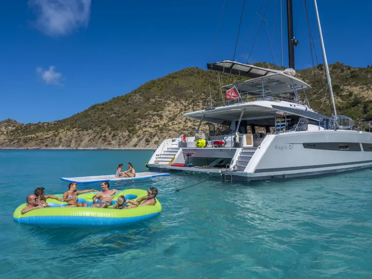 Aft Deck with Water toys Aft Deck with Water toys