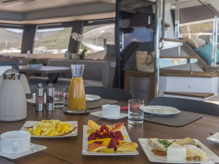 Lifestyle - Breakfast on Aft Deck