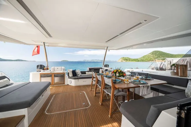 Charter Yacht MY TY - Fountaine Pajot Alegria 67 - 5 Cabins - Tortola - Anegada - Virgin Gorda - BVI - Caribbean