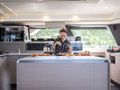 MY TY Fountaine Pajot Alegria 67 - chef in action MY TY Fountaine Pajot Alegria 67 - chef in action