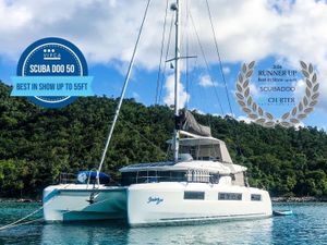 SCUBA DOO - Lagoon 50 - 4 Cabins - Tortola - Anegada - Virgin Gorda - BVI - Caribbean SCUBA DOO - Lagoon 50 - 4 Cabins - Tortola - Anegada - Virgin Gorda - BVI - Caribbean