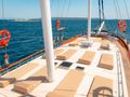 DONA Custom Sailing Yacht 25m bronzing area and sun beds