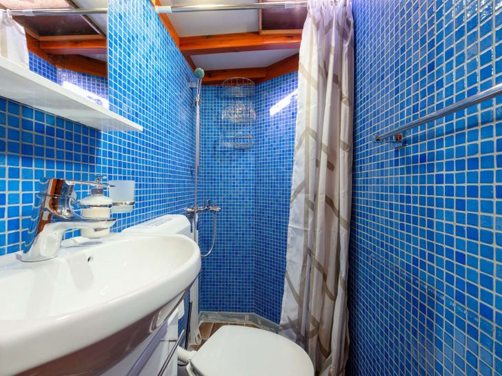 DONA Custom Sailing Yacht 25m - cabin 1 bathroom DONA Custom Sailing Yacht 25m - cabin 1 bathroom