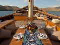 SI DATU BUA Phinisi 40m - upper deck dining area SI DATU BUA Phinisi 40m - upper deck dining area