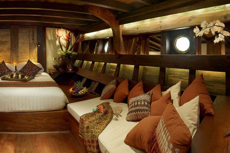 Charter Yacht SI DATU BUA - Phinisi 40m - 3 Cabins - Labuan Bajo - Komodo - Ambon - Raja Ampat - Indonesia