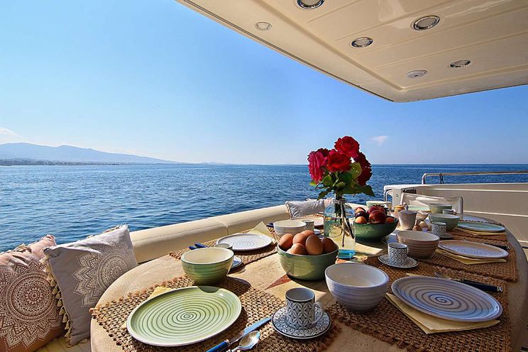 Charter Yacht PAREAKI - Posilippo 78 - 4 Cabins - Athens - Mykonos - Paros - Cyclades - Greece