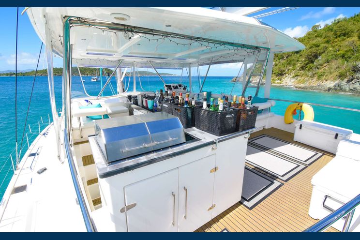 Charter Yacht TOUCH THE SKY - Leopard 58 - 5 Cabins - Tortola - St Thomas - St John - Virgin Gorda - Anegada