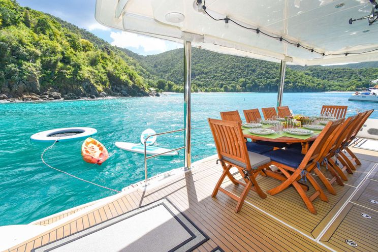 Charter Yacht TOUCH THE SKY - Leopard 58 - 5 Cabins - Tortola - St Thomas - St John - Virgin Gorda - Anegada