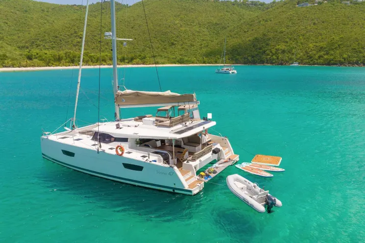 Charter Yacht LUNA BLISS - Fountaine Pajot - 4 Cabins - St Thomas - US Virgin islands - Tortola - BVI