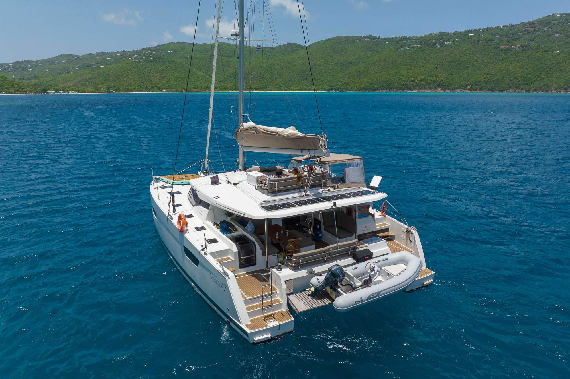 Charter Yacht LUNA BLISS - Fountaine Pajot - 4 Cabins - St Thomas - US Virgin islands - Tortola - BVI