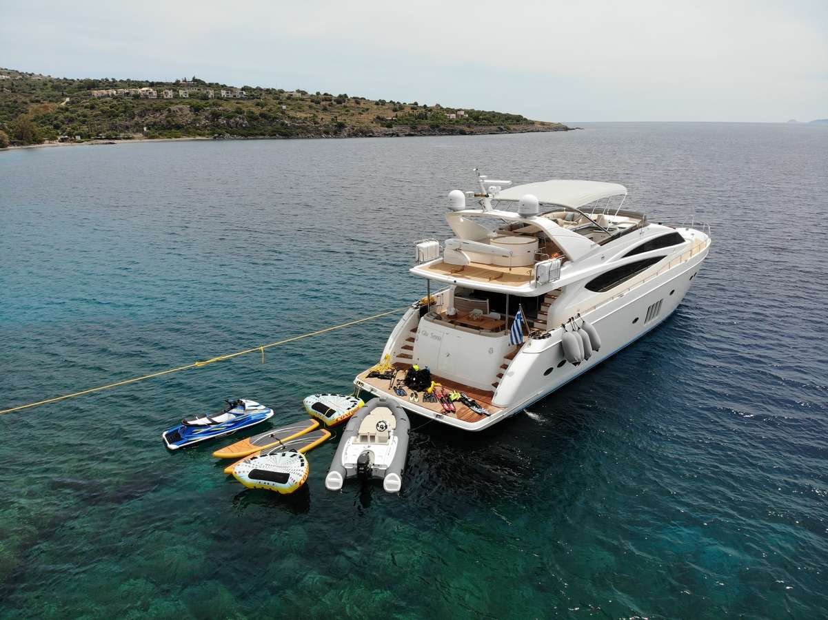 Charter Yacht GIA SENA - Princess 85 - 4 Cabins - Lefkas - Corfu - Kefalonia