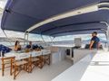 SHANGRA - Custom Line Navetta 87 ft,sundeck table SHANGRA - Custom Line Navetta 87 ft,sundeck table