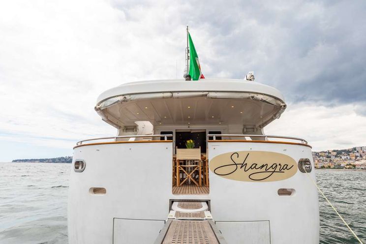 Charter Yacht SHANGRA - Custom Line Navetta 87 ft - Olbia - Naples - Sicily - Sardinia - Riviera - Corsica