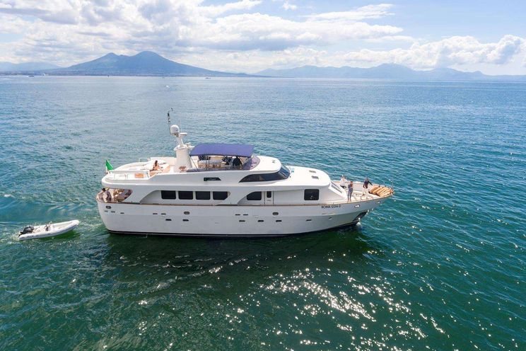 Charter Yacht SHANGRA - Custom Line Navetta 87 ft - Olbia - Naples - Sicily - Sardinia - Riviera - Corsica