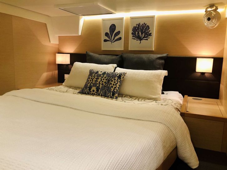 RESPITE AT SEA Lagoon 56 - master cabin RESPITE AT SEA Lagoon 56 - master cabin