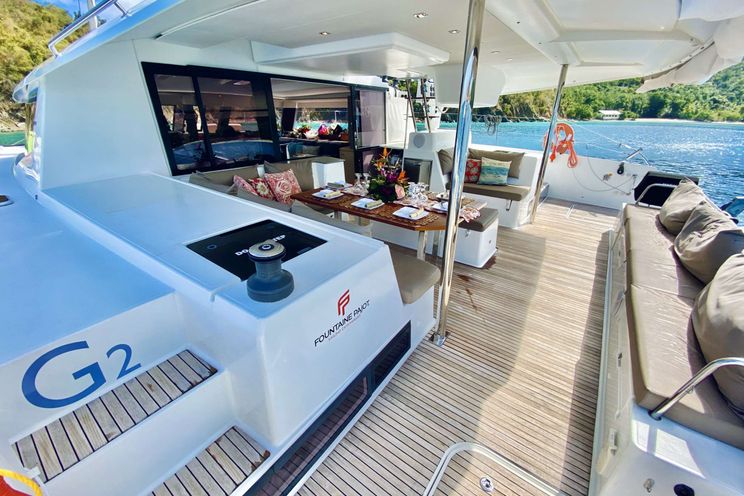 Charter Yacht LADY CATRON - Fountaine Pajot Saba 50 - 4 Cabins - St Thomas - St John - St Croix