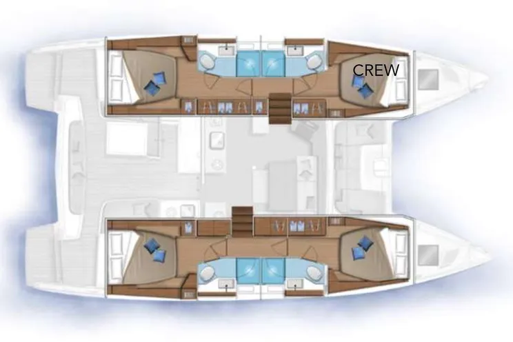 Charter Yacht FALCOR II - Lagoon 46 - 3 cabins - St Thomas - Tortola