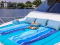 ANDIAMO Symbol 92 - foredeck sunbathing area ANDIAMO Symbol 92 - foredeck sunbathing area