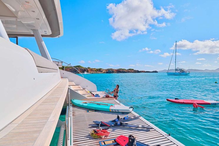 Charter Yacht FRENCH WEST - Lagoon 78 - 4 Cabins - St Martin - Leewards - Windwards