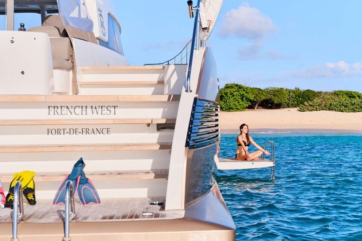 Charter Yacht FRENCH WEST - Lagoon 78 - 4 Cabins - St Martin - Leewards - Windwards